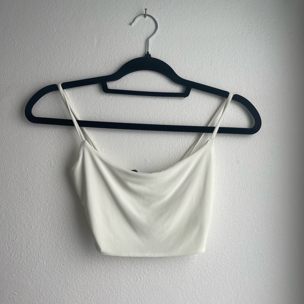 White Crop Top